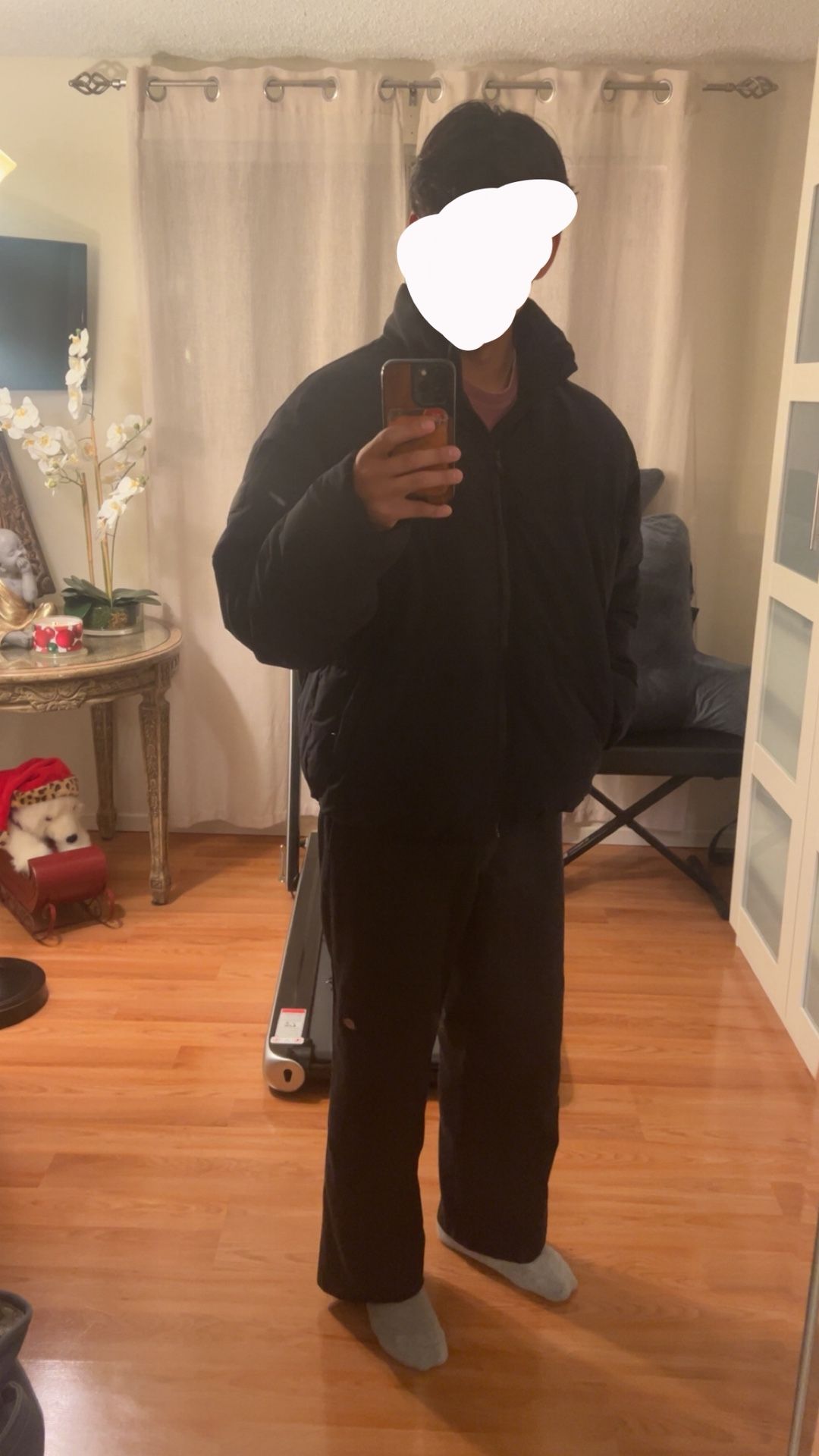 Alo Stretch Woven Street Puffer