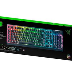 Razer BlackWidow V4 X Mechanical Gaming Keyboard with Razer Chroma RGB FULL NEW