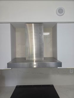 Lora 30 in. 350 CFM Convertible T-Shape Wall Mount Range Hood in Stainless Steel with Charcoal Filters and LED Lighting