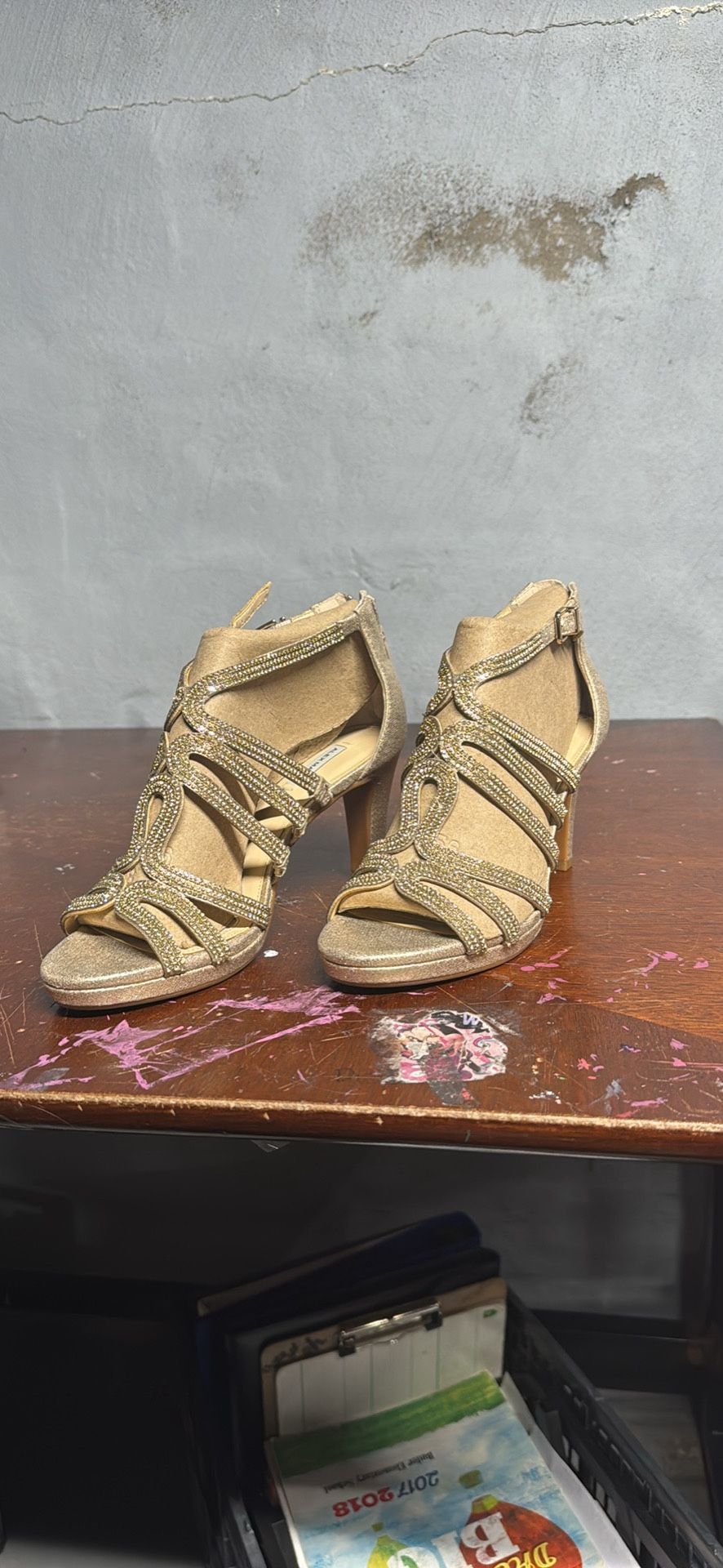Gold Heels