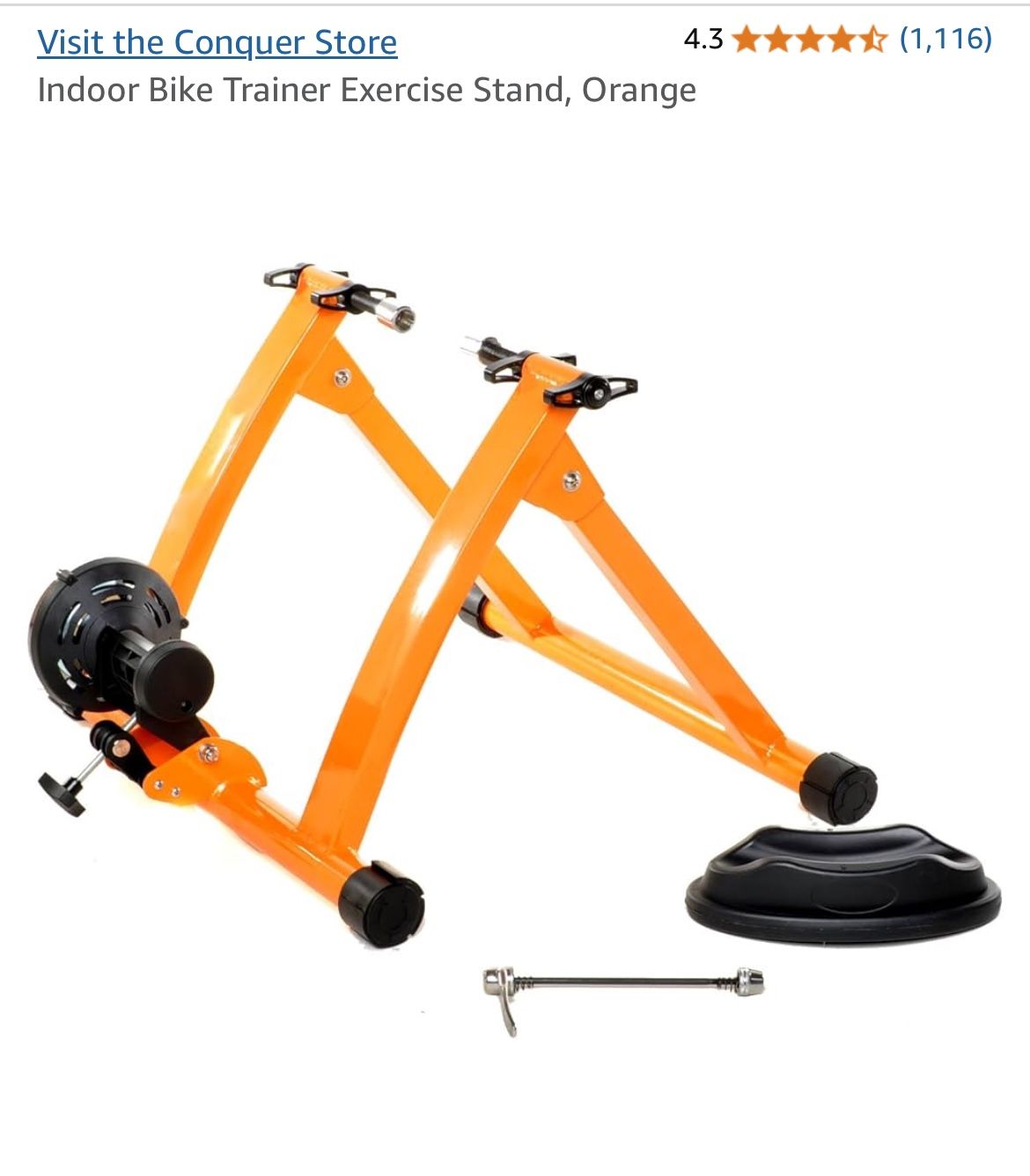 Conquer Indoor Bike Trainer
