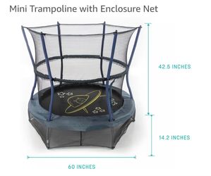 Medium sized brand new Trampoline with net