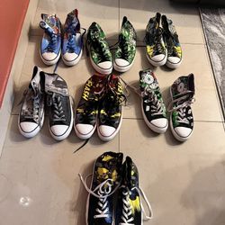 7 Pairs Limited Editions converse 