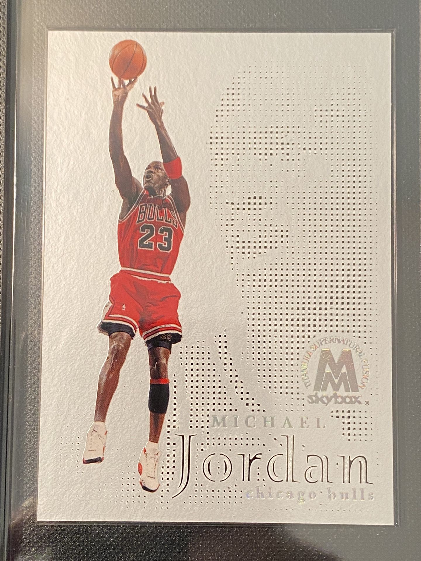 1998 Skybox Michael Jordan Molten Metal Fusion Basketball Card