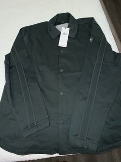 NEW alo charcoal green jacket size L