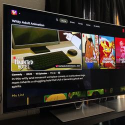 60-inch 1080p plasma HDTV from Panasonic’s flagship ZT60 series, manufactured in August 2013.