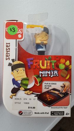 I PAD Game Fruit Ninja game