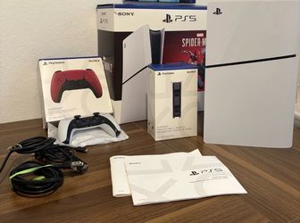 🔥🔥Bundle ps5 disc slim 1TB CONTROLLER