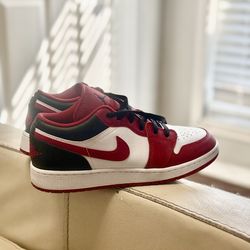 Red Nike Air Jordan 1 Low