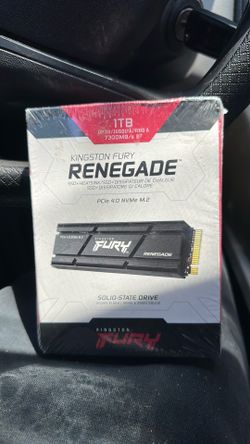 Kingston Fury Renegade 1TB NVMe Gen4 SSD (NEW SEALED)