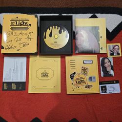 Lightsum Into the Light MWave signed album CD Kpop