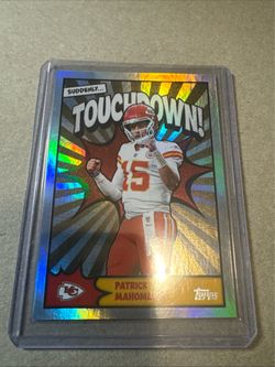 2026 Topps Flagship Football Patrick Mahomes Touchdown Case Hit SSP