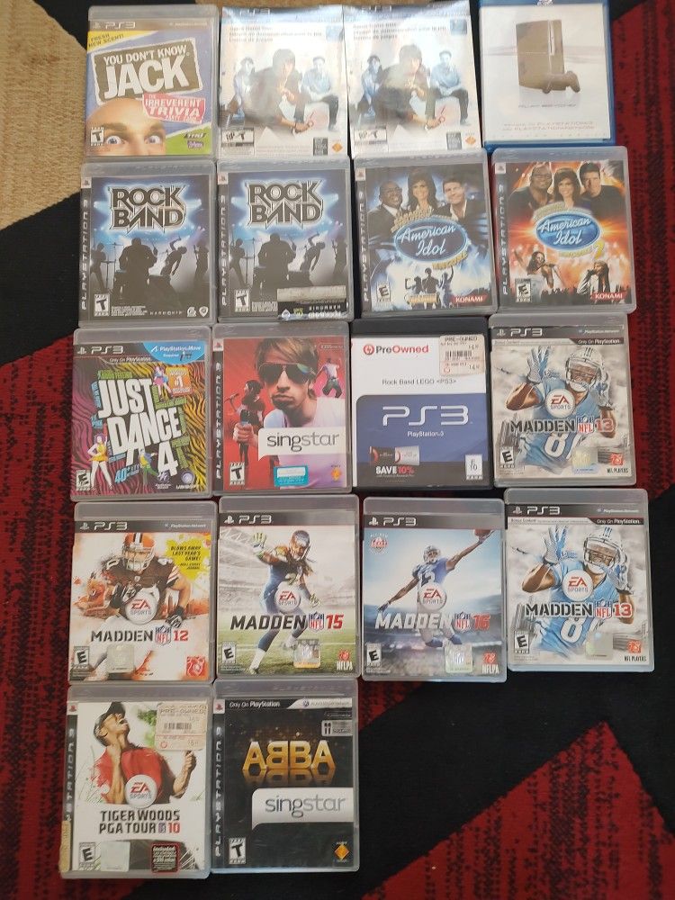 PlayStation 3 Games Bundle