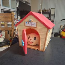 Little Live Pets My Puppy's Interactive Puppy Dog & His Dog House, When Touched He Responds W/ 25+ Sounds - Ages 5+ 11H X 11W X 10.5D