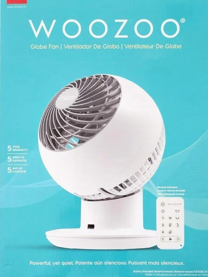 Woozoo Globe Fan