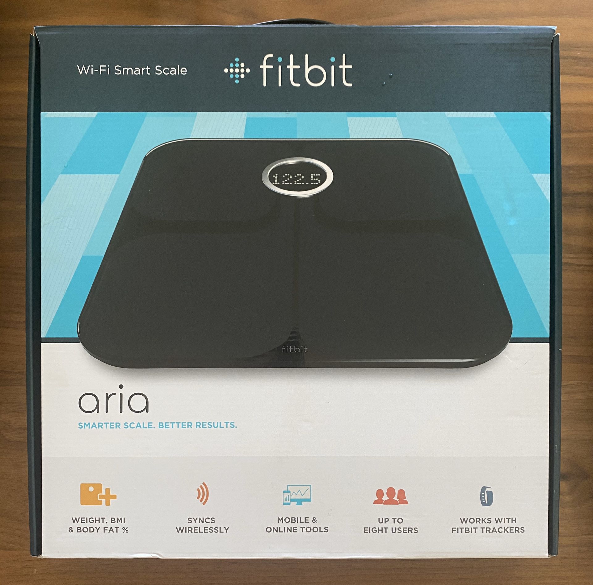 Fitbit Aria WiFi Smart Scale, Black