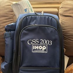 Limited Edition IHOP Bermuda picnic time backpack