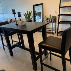 IKEA Bar Table With Chairs