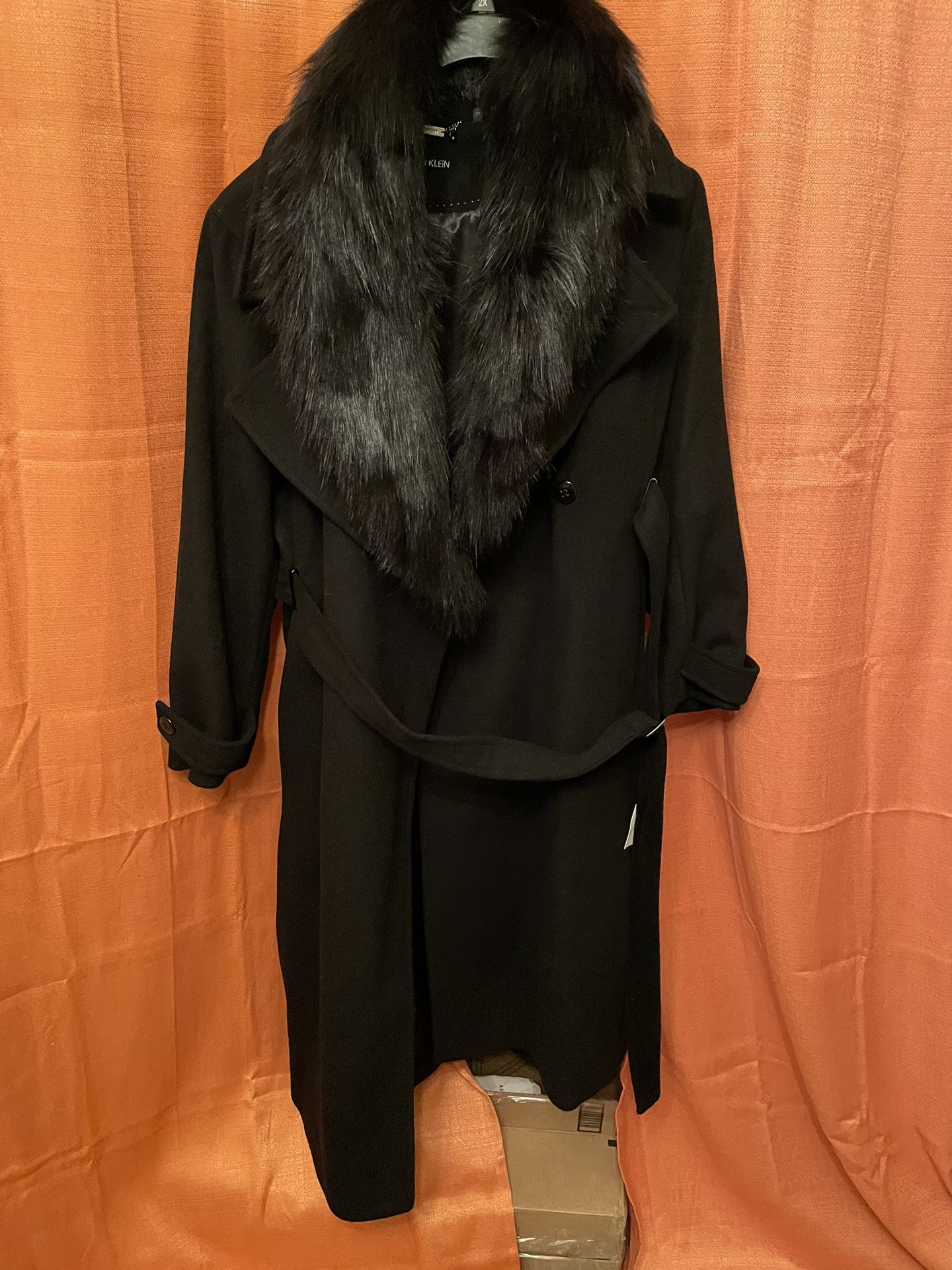 Wool Coat Women 2X