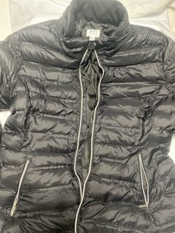 Time and Tru Black Puffer Jacket