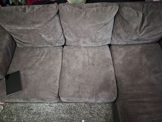 Couch with chaise