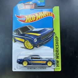 Hot Wheels 65 Mustang 2+2 Fastback Super Treasure Hunt 