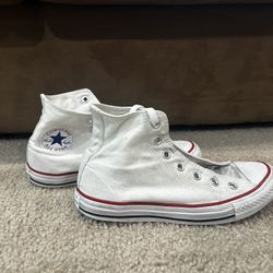 White Converse 