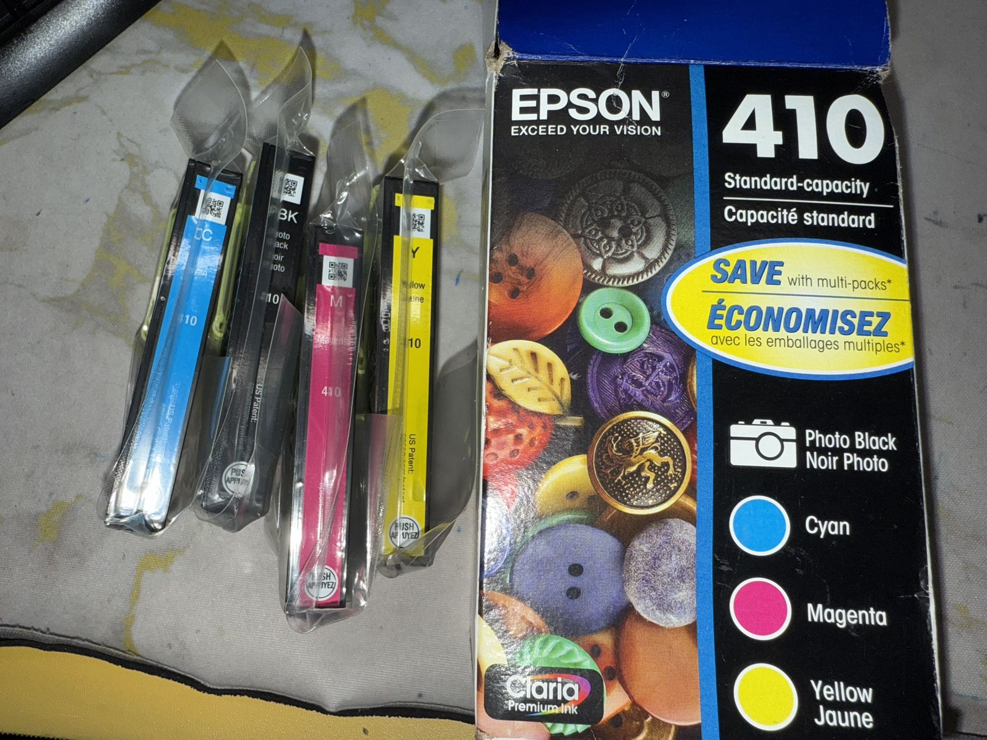 Epson 410 Claris Premium Ink Standard-capacity Multi pack