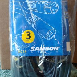 Samson MC18 Mic Cables