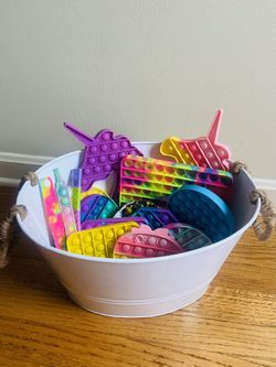 Assortment Of Pop It Fidget Toys
