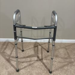 Foldable And Height Adjustable Walker