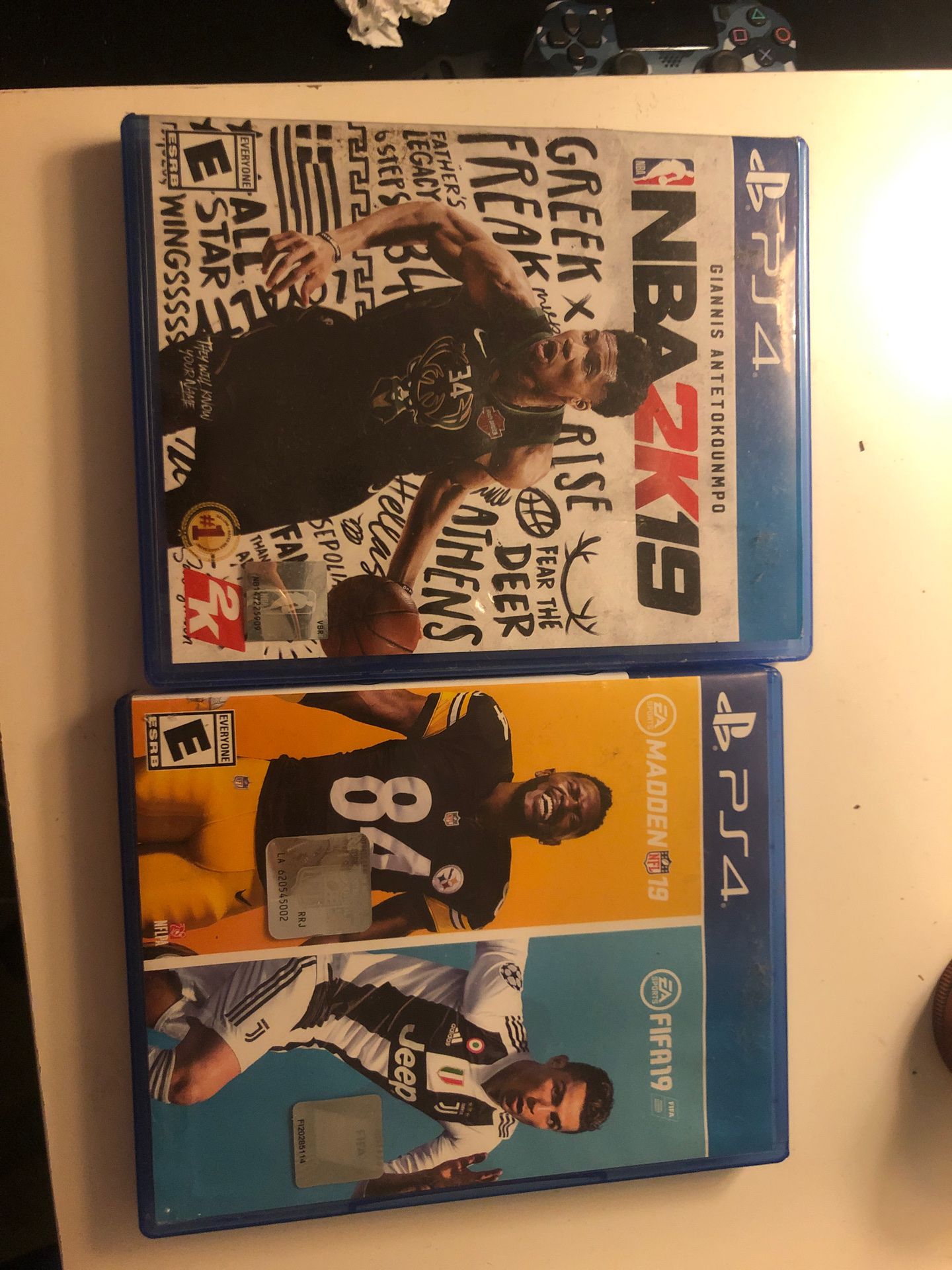 Fifa 19/ MADDEN 19 2in 1 and NBA 2k19