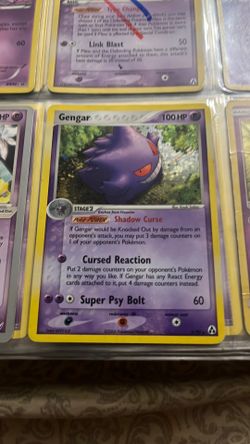 Gengar Pokémon card 2006