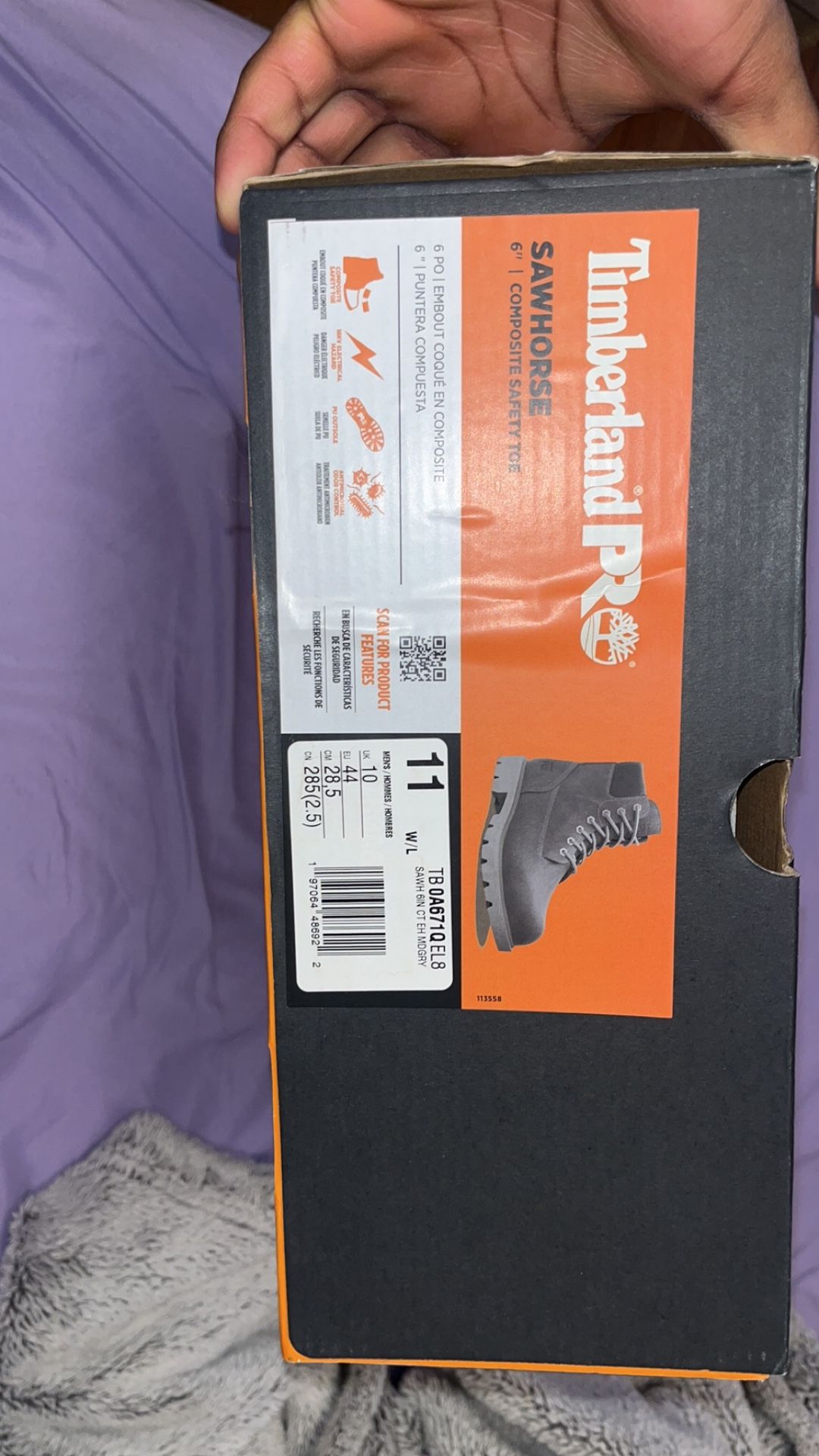 Timberland Steal Toe Boots