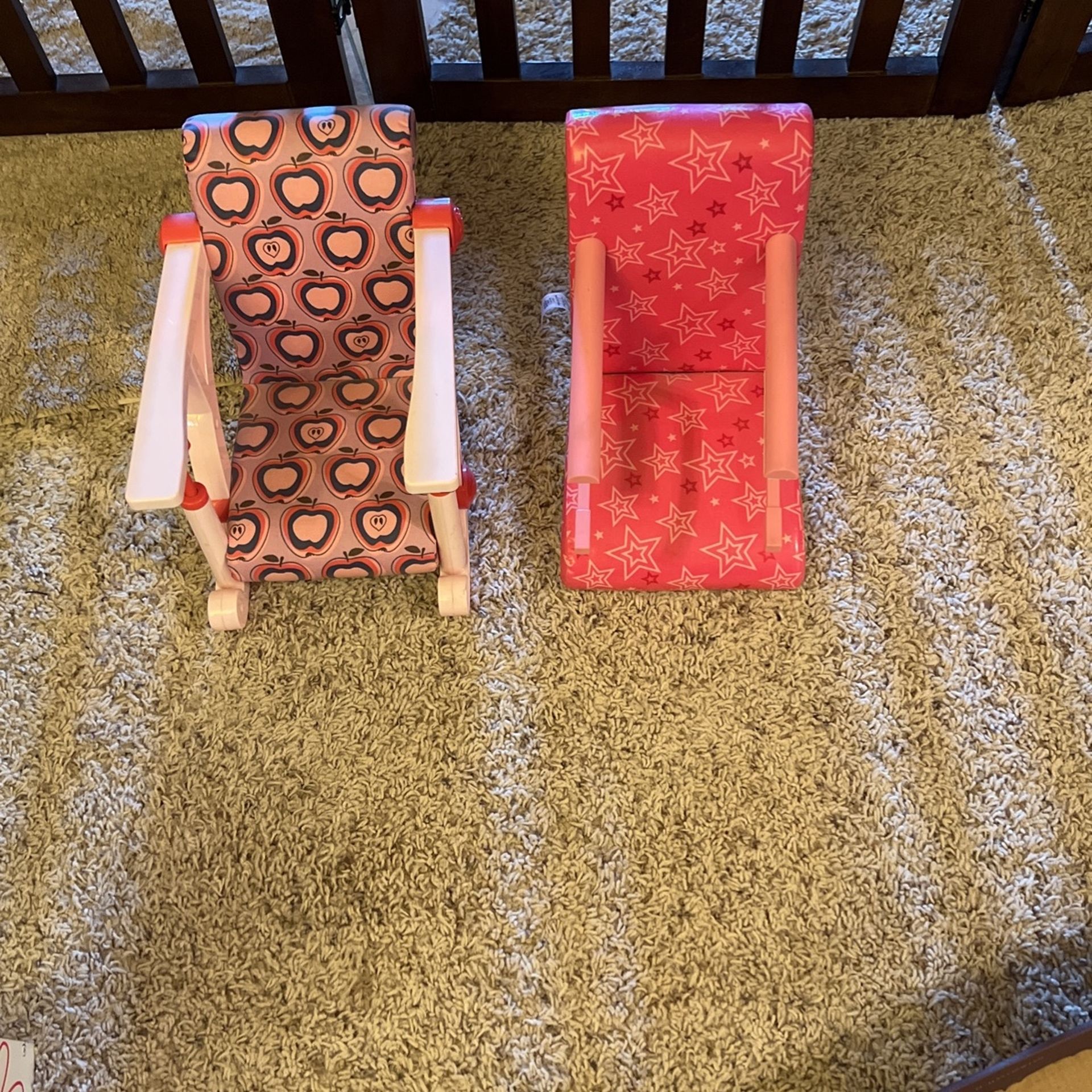 American girl doll chair and target brand dodger