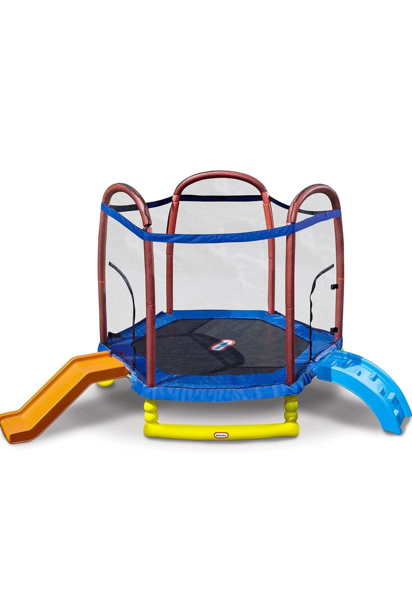 Little Tikes 7' Climb and Slide Trampoline