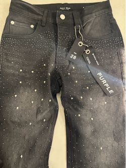 Purple jeans size 28