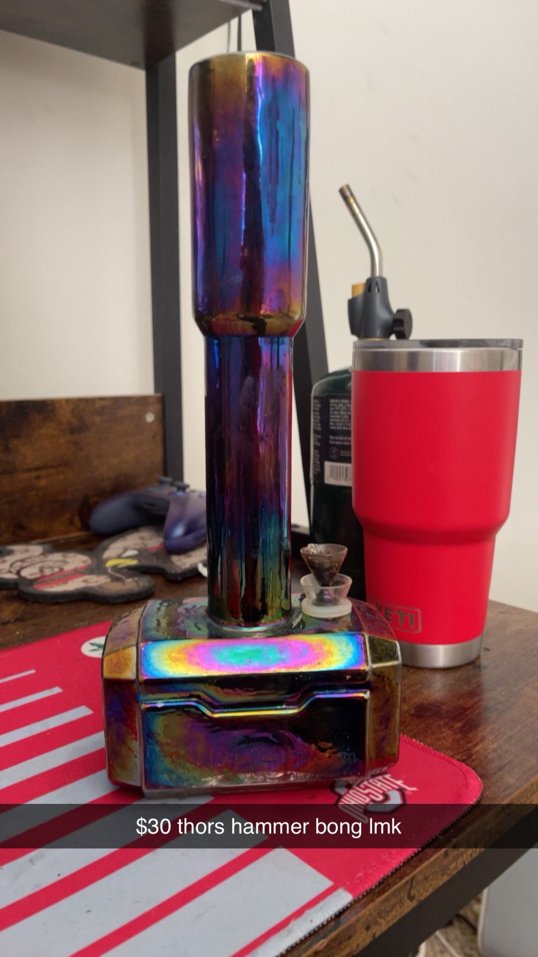 Thors Hammer Bong/bubbler