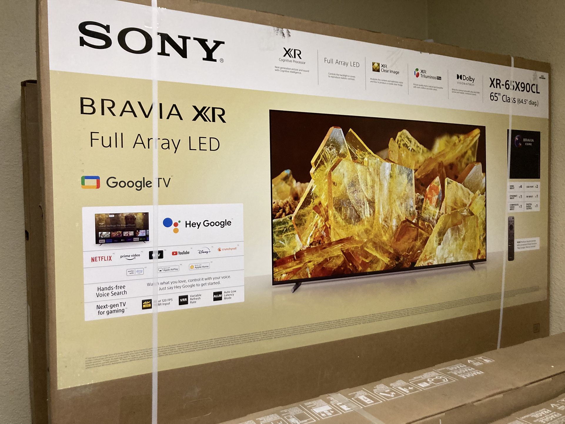 Sony Bravia 65” 4K X90CL