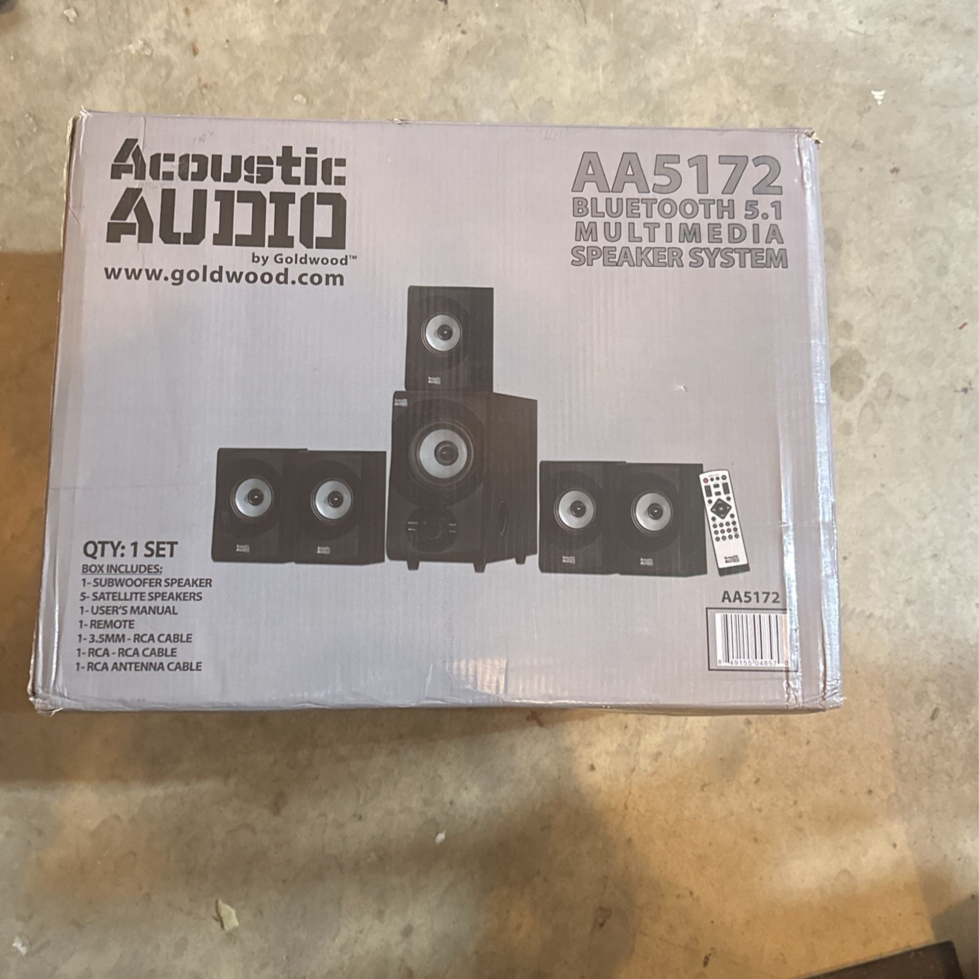 Surround System Blue Tooth Am Fm Stereo