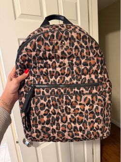 Kate Spade Leopard Backpack