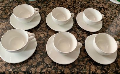 Ikea Vardagen Teacup / Coffee Cup with Saucer