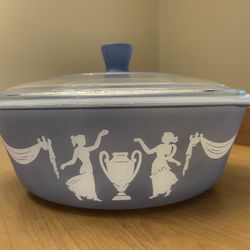 Glasbake Casserole Dish  With Lid