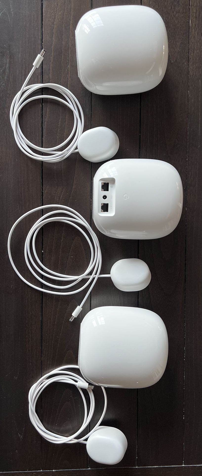 Google Wifi 3 Pack Wifi6e 1GB Capable
