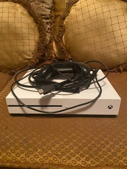 Xbox One S Console with Controller and Cables