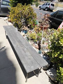 Patio bench
