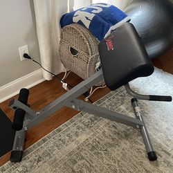 Back extension table Roman chair