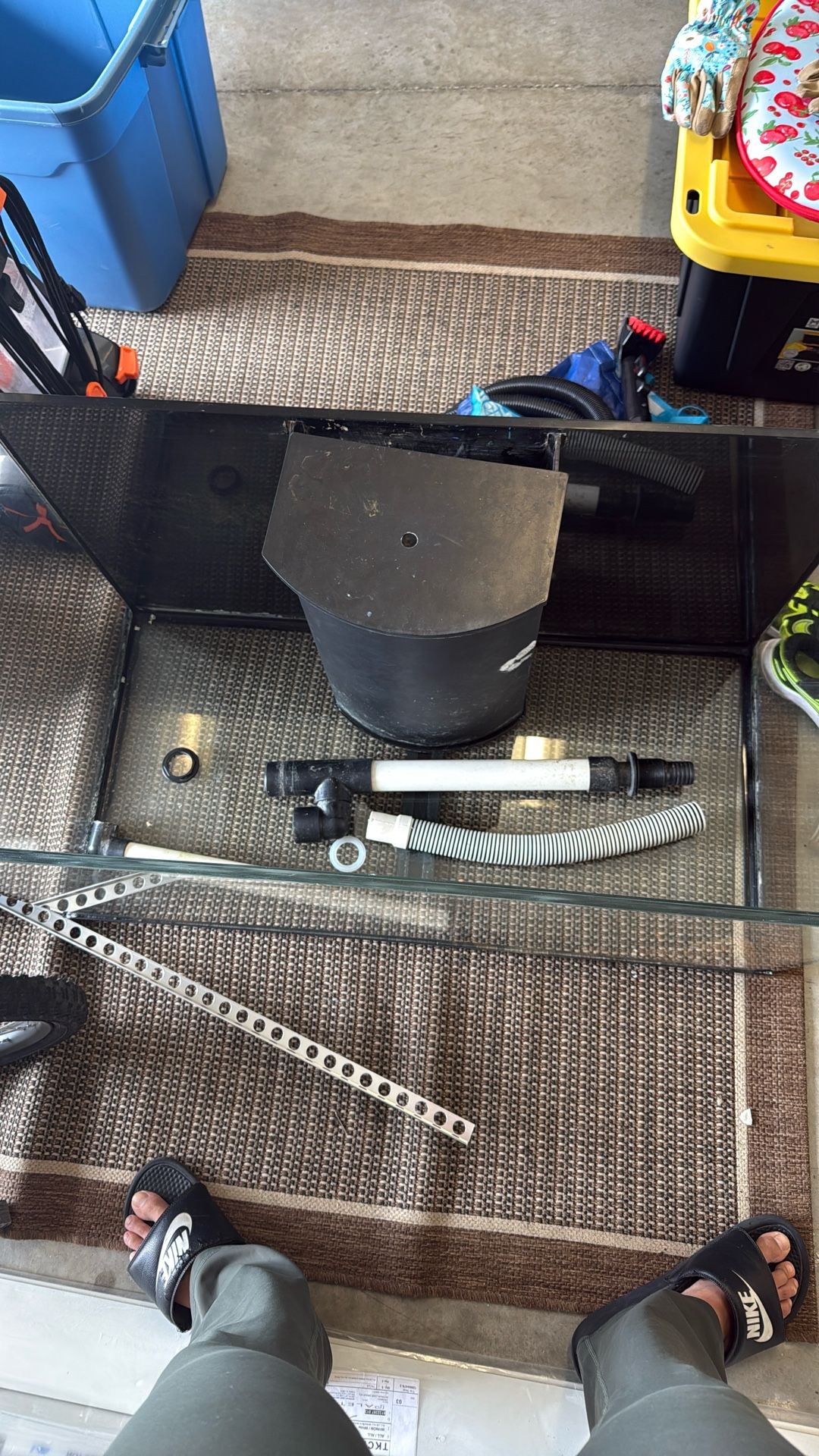 57 Gallon Fishtank With Overflow Compartment