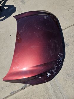 Nissan Sentra Hood Oem Front 21 to 26