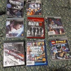 Ps3 Games All New No Scratch Pic Up Only 